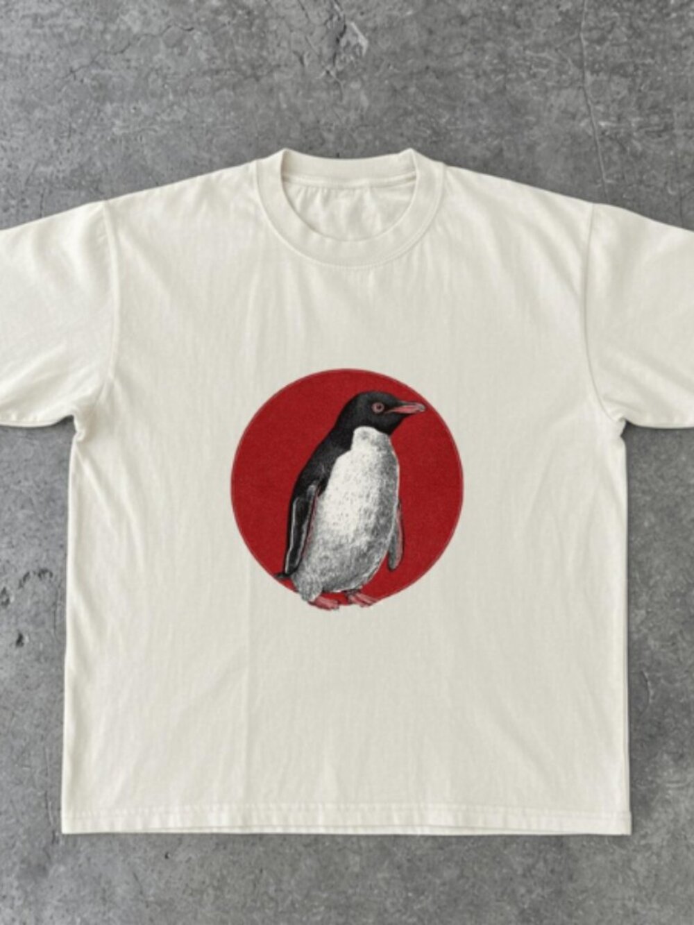 Penguin Illustration T-Shirt